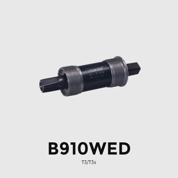 Tretlager, B910WED ,1.37*24T*127.5MM,L:73MM,Steel