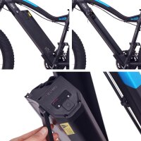 NCM Aspen, 48V 13Ah 624Wh, 26",  schwarz