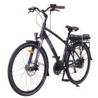 NCM Hamburg 28" City E-Bike, schwarz