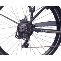 NCM Hamburg 28" City E-Bike, schwarz