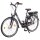 NCM Munich N8C 28" City E-Bike, mit Rücktrittbremse, anthrazit