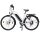 NCM Milano Plus 26" - 28" Trekking Urban E-Bike 48V 16Ah 768Wh Akku weiß schwarz