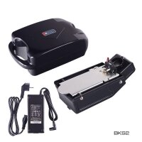 E-Bike Sattelst&uuml;tze Akku Kit Umbausatz 36V 13Ah 468Wh, schwarz