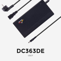 Akku Ladegerät Rundstecker Netzteil DC363DE 42V 3A...