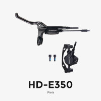 E-Bremshebel, links, hydraulisch, HD-E350, Black Oil Pipe...