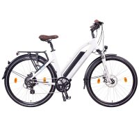 NCM Milano, 48V 13Ah 624Wh, 28", weiß