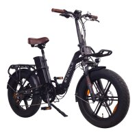 E-Bike (EPAC) Modell ET.CYCLE F720, 20" schwarz, 48V 15Ah 720 Wh