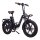 E-Bike (EPAC) Modell ET.CYCLE F720, 20" schwarz, 48V 15Ah 720 Wh