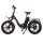 E-Bike (EPAC) Modell ET.CYCLE F720, 20" schwarz, 48V 15Ah 720 Wh